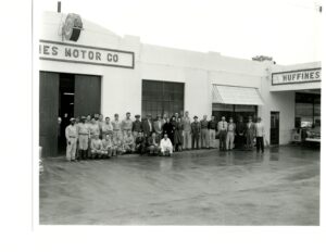 huffines auto employees in 1957