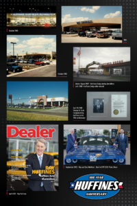 timeline of the huffines auto group 